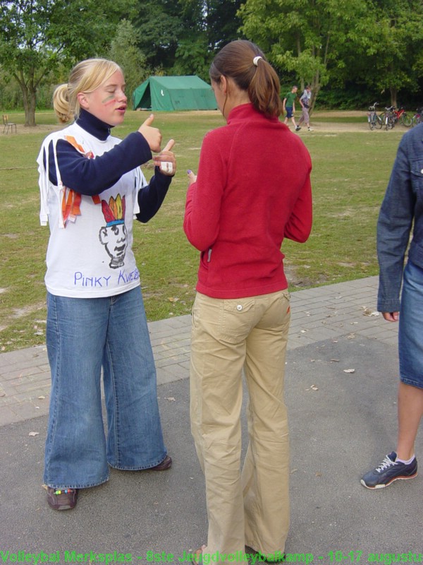 Alle meisjes hadden indianennamen gekregen.