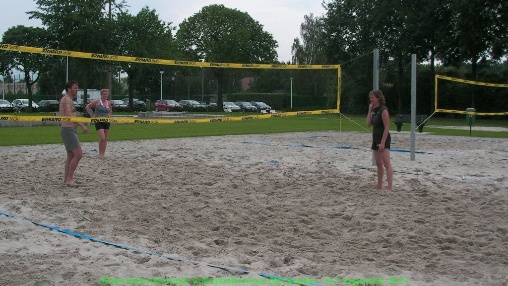 Dit jaar zijn er ook 2 beachvelden, hopelijk zijn er volgend jaar meer beachploegjes aanwezig.