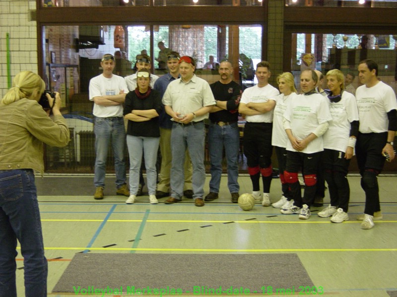 En dan is het de beurt aan het gemeentebestuur en de volleybal.