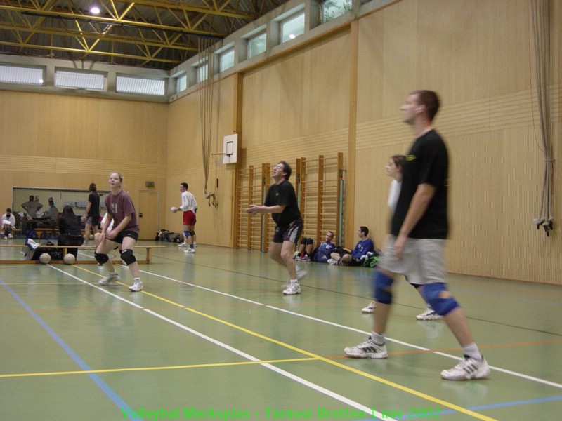 Hier waren we voor gekomen: volleybal!