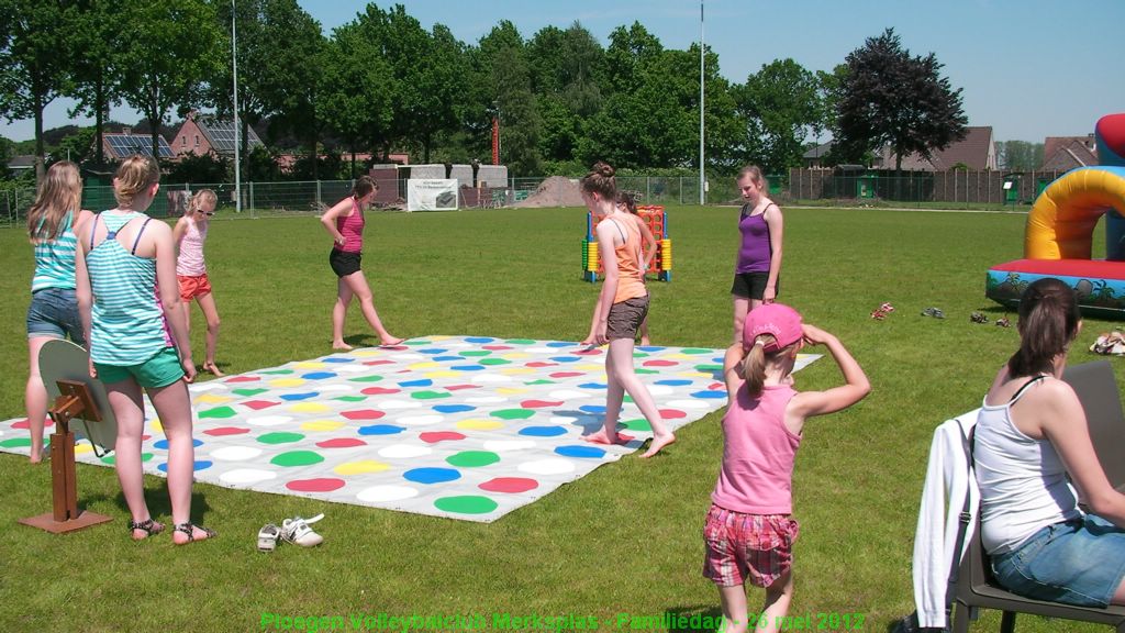 Het feestcomit heeft voor leuke spelletjes gezorgd.