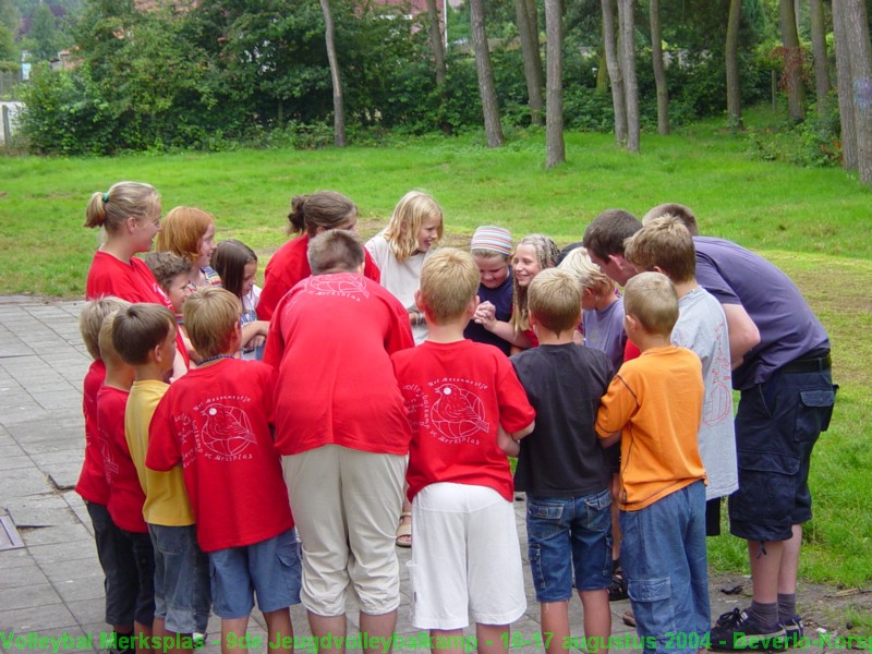 Eerste spelletje met de BS en VS.