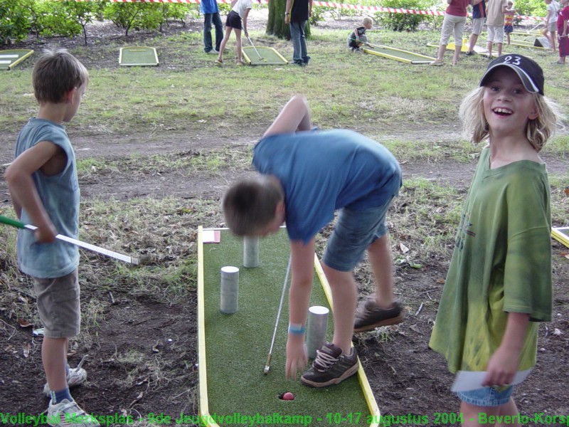 Mini minigolf.