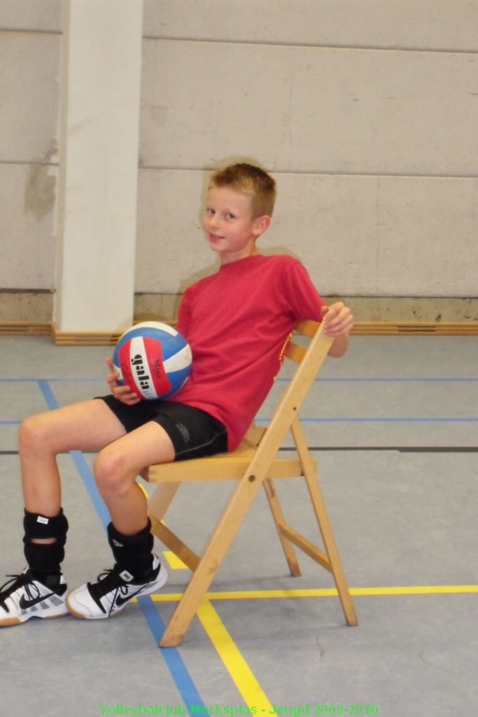 Training van de volleybalschool.