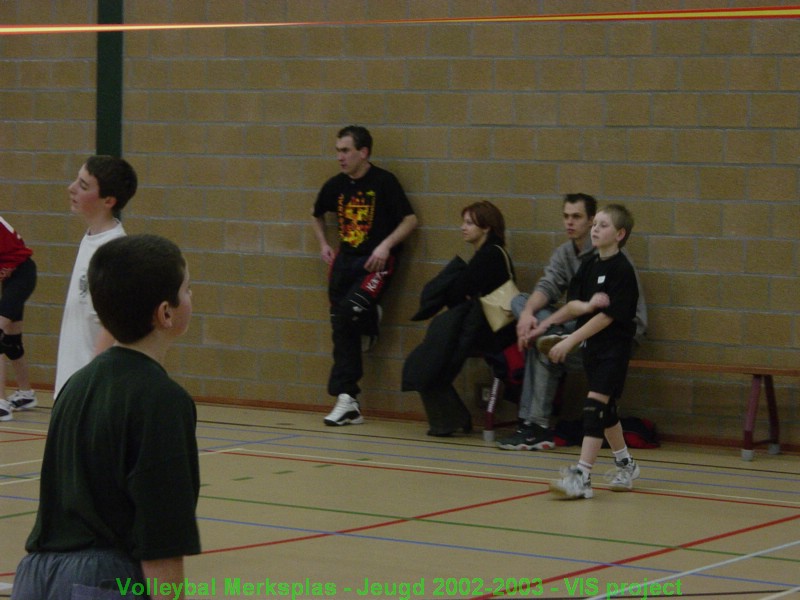 Vanaf 13u45 is het de beurt aan de 2de groep volleyballertjes.