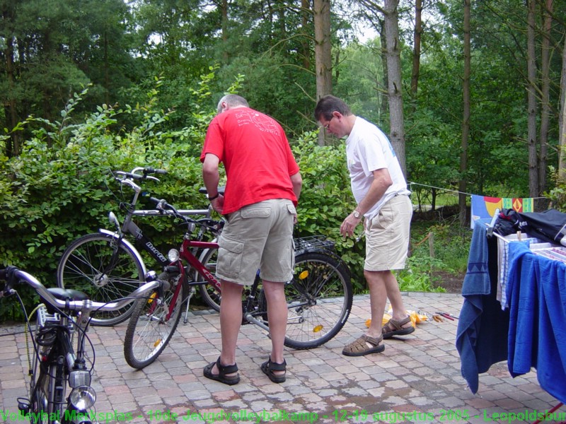 De fietsenmakers hadden dit jaar weer (te) veel werk.