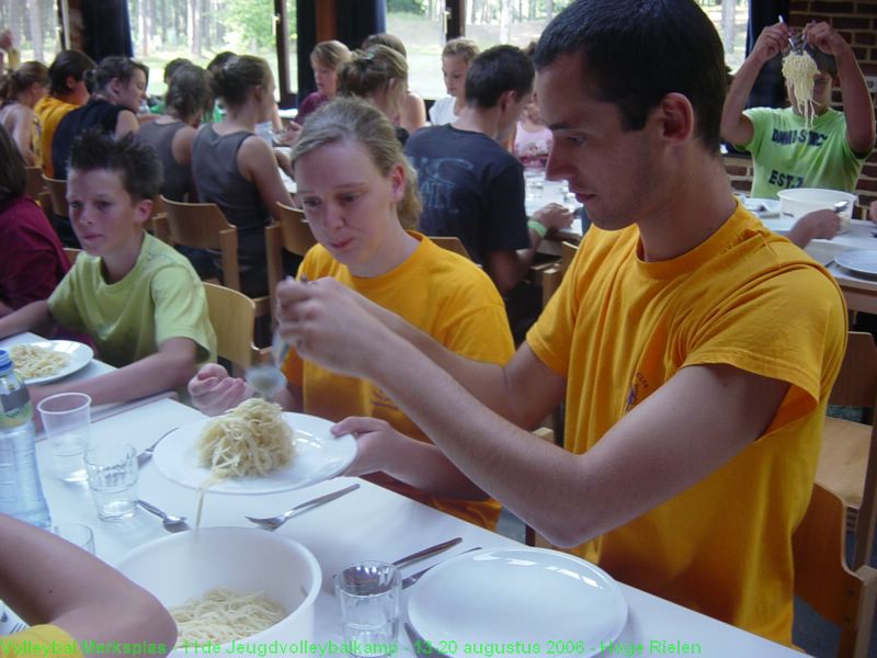 Traditie: spaghetti!