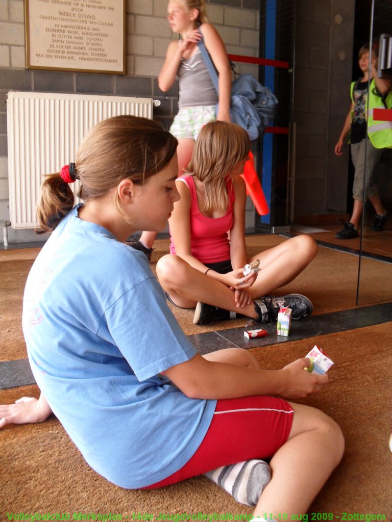 Een lekker vieruurtje vlak na de training smaakt altijd.