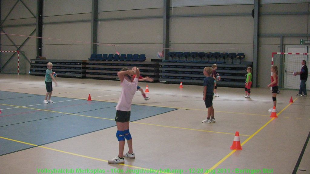 En volleyballen hebben we natuurlijk ook gedaan.