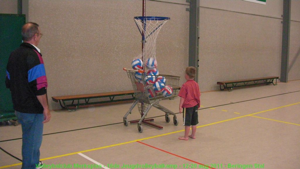 Roger heeft een leuk spelletje voor Lander gemaakt.