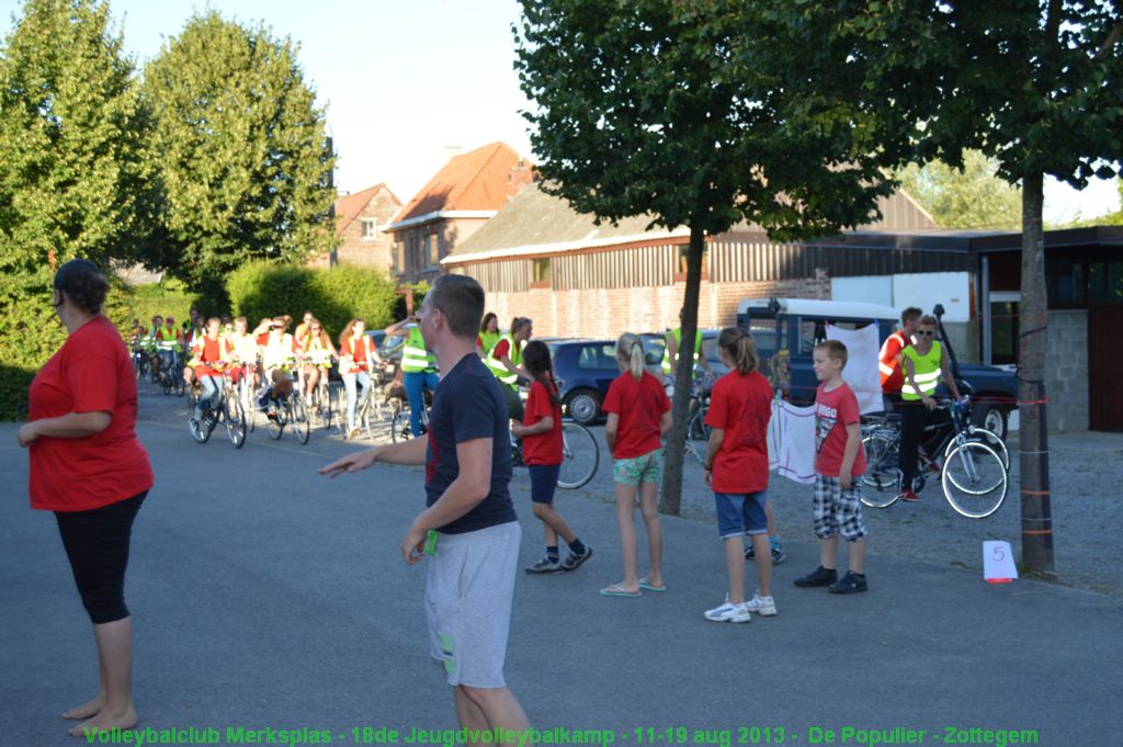 Joepie! De fietsers zijn (eindelijk) aangekomen! Knap gedaan allemaal!