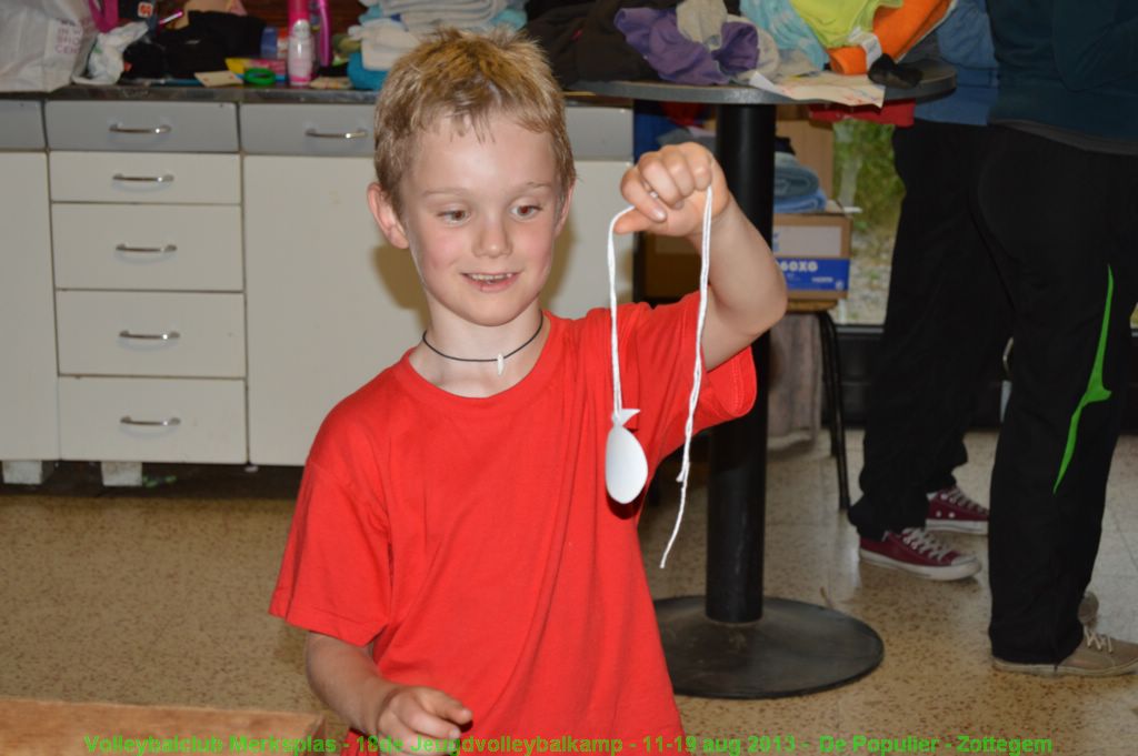 Medaille-uitreiking sportdag.