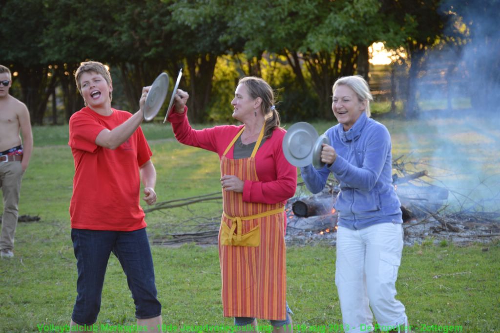 Afsluiten met de nieuwste hit: "de kookploeg is veel beter dan de rest!"