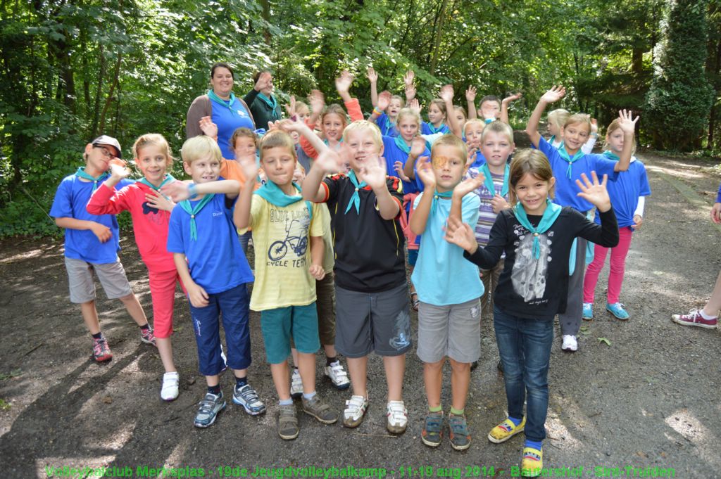 En dan kan het verkort kamp helemaal van start gaan!