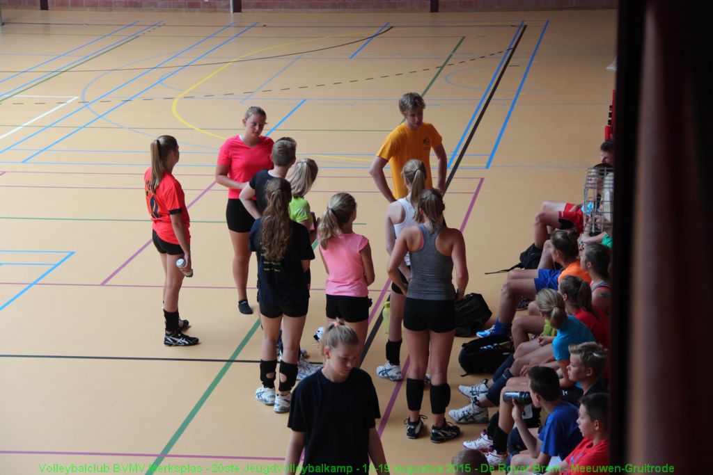 Training met de Cadetten en Scholieren.