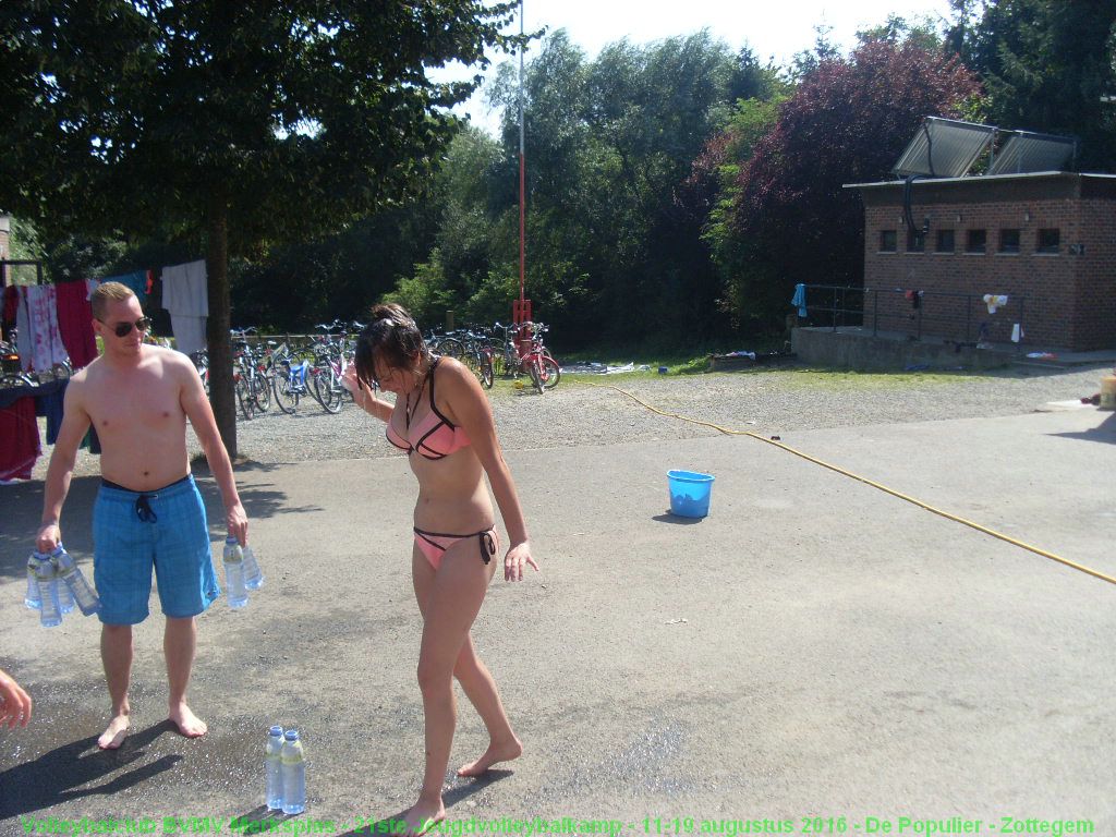 Waterspelen met de Scholieren.