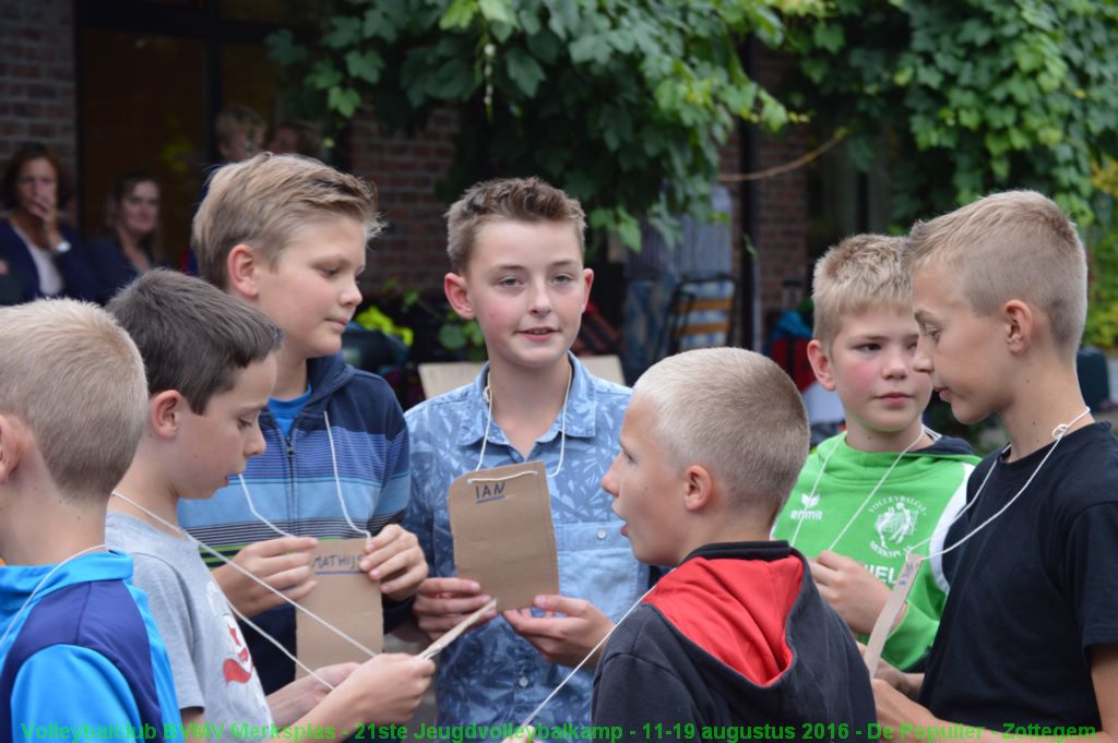 Ontmoetingsspel met de miniemen, preminiemen en volleybalschool.