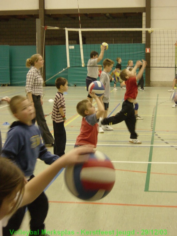 De jongsten in actie.