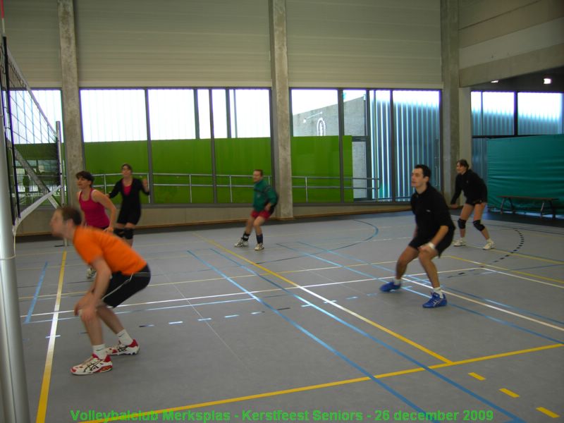 Met 26 volleyballers zijn er 6 wedstrijdjes gespeeld.