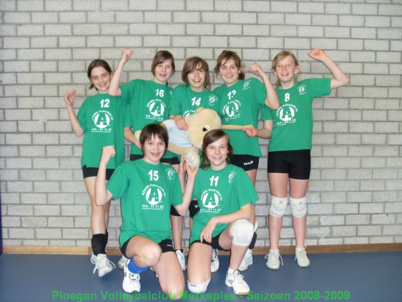 Meisjes D: kampioen 2008-2009!