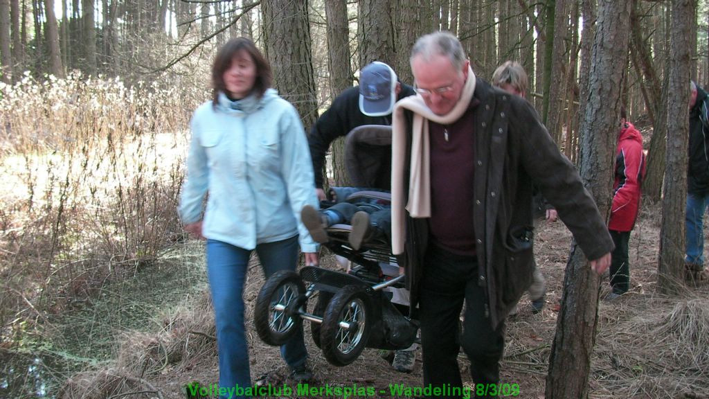 Niet altijd even gemakkelijk met een buggy.